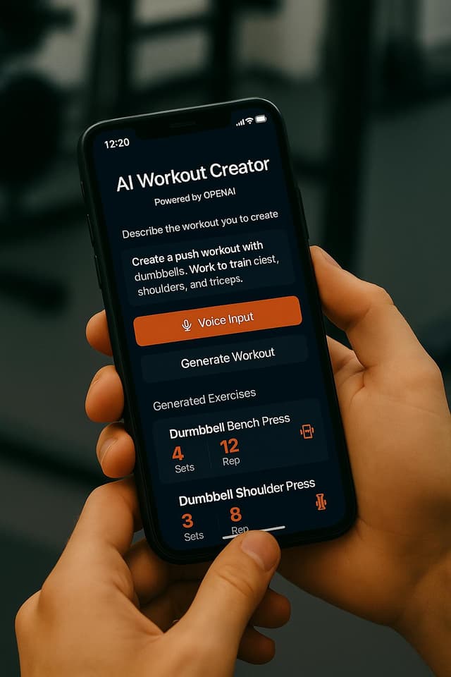 AI Workout Creator